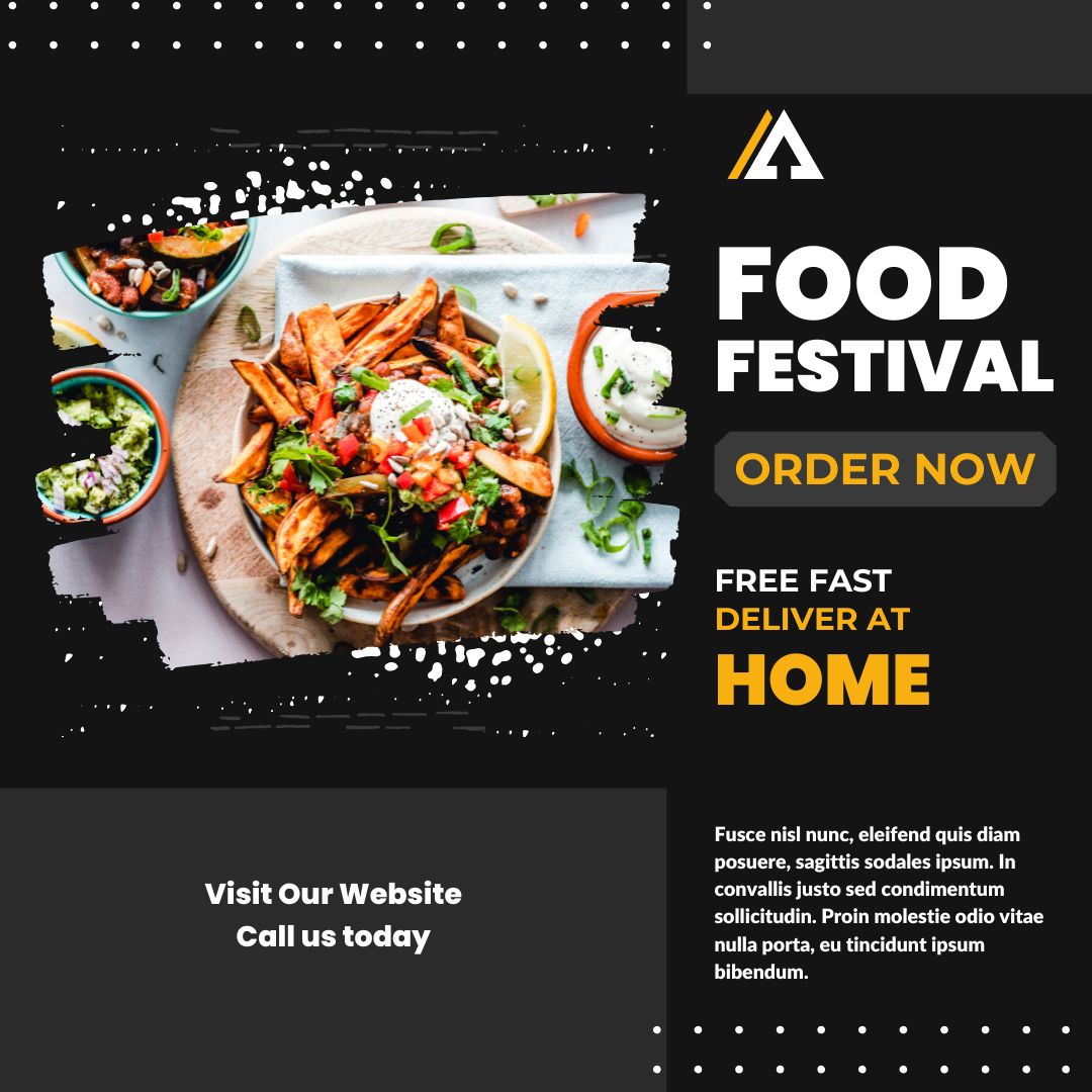 Black and Grey Food Festival