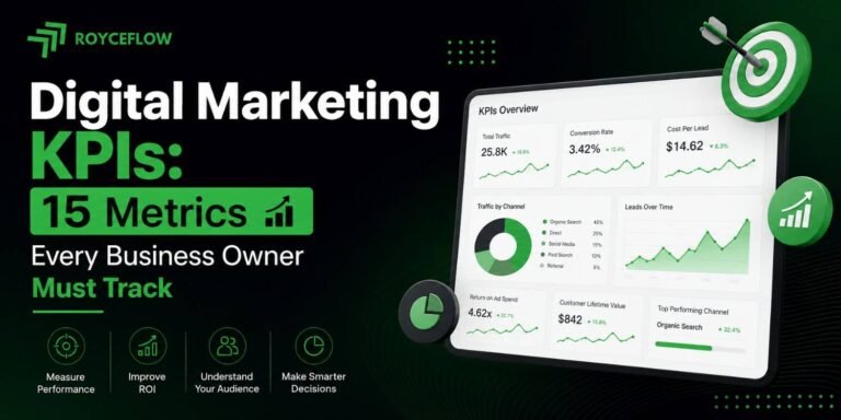 Digital Marketing KPIs: 15 Metrics Every Business Owner Must Track
