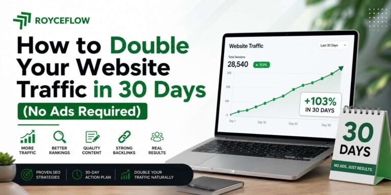 How to Double Your Website Traffic in 30 Days